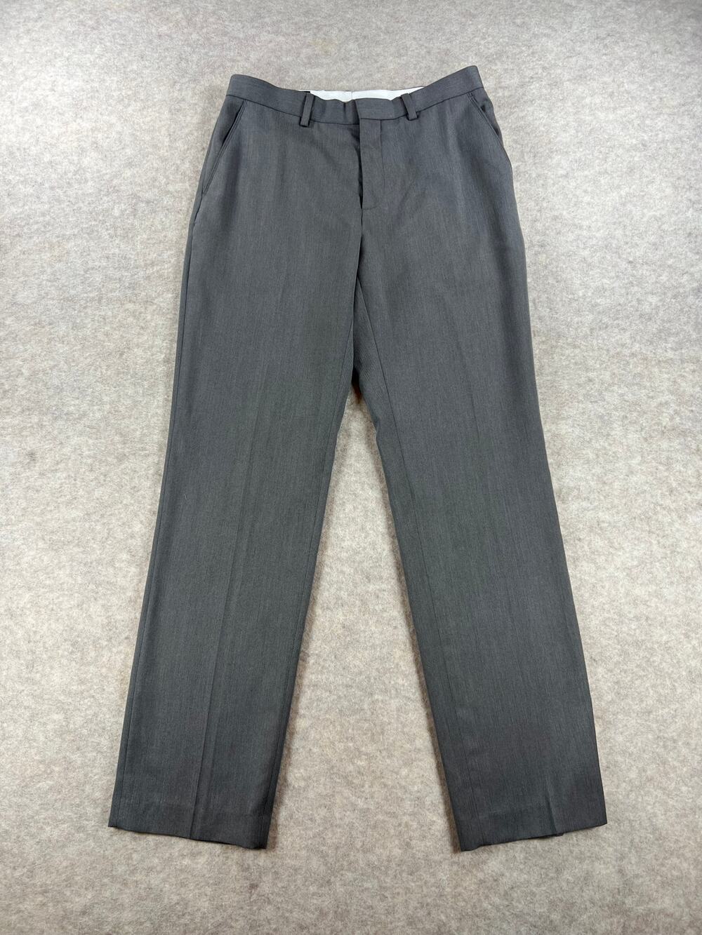 Banana Republic Factory Tailored Dress Pants Slacks Trousers Gray Men's 30x32
